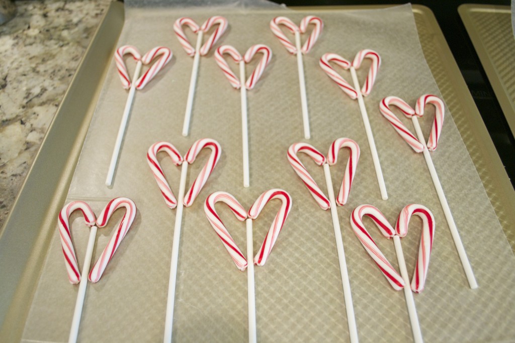 heart shaped chocolate lollipops