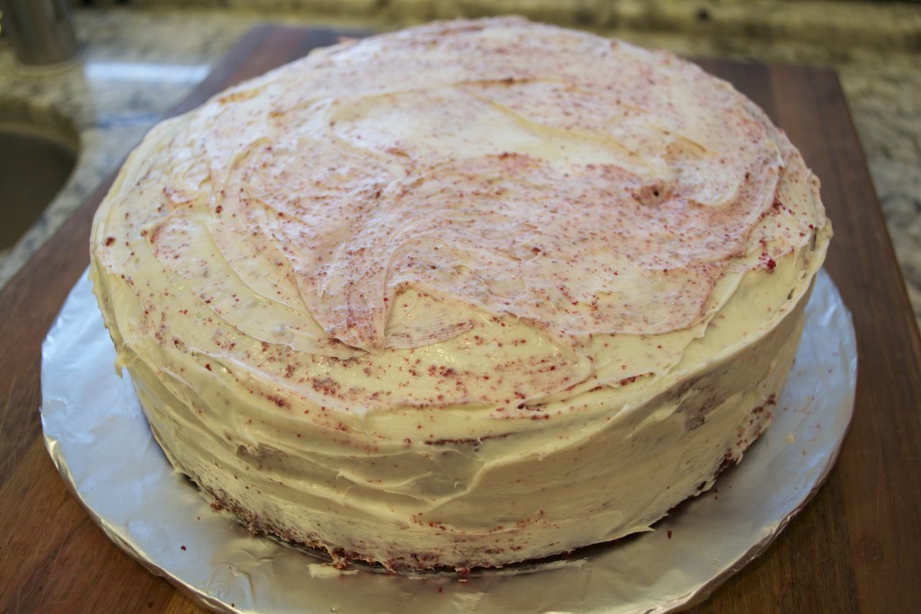 DIY rosette cake