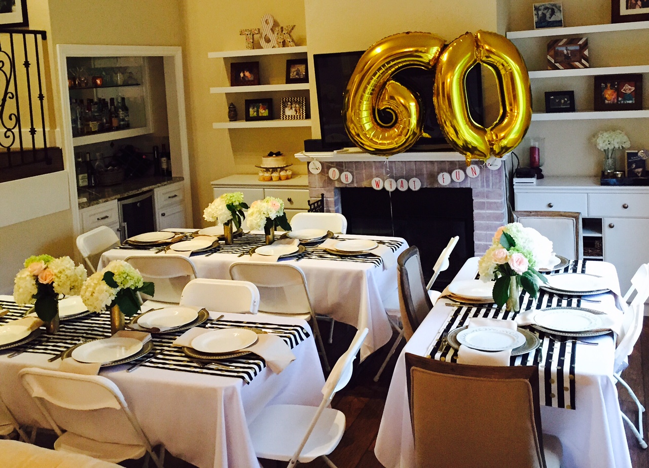 Golden Celebration: 60th Birthday Party Ideas for Mom ...