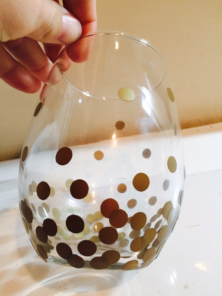 DIY wine glasses